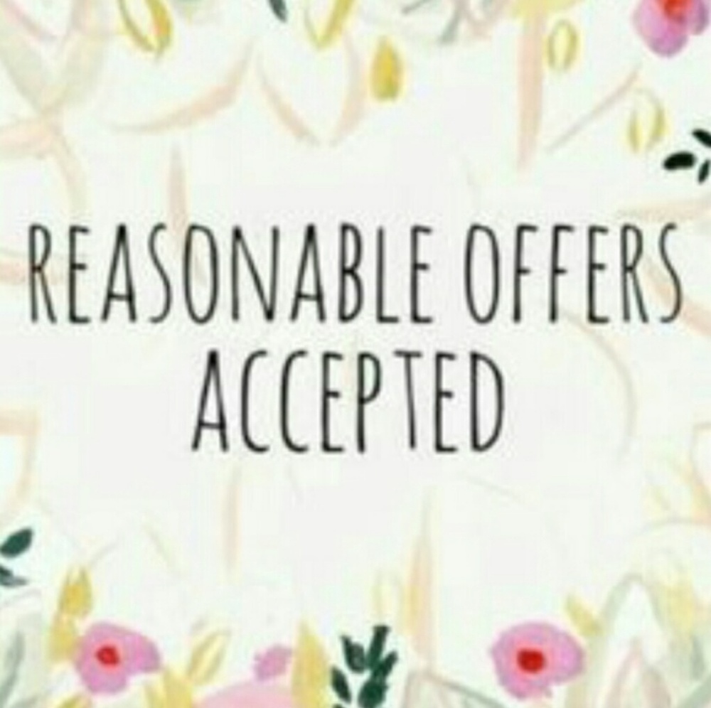 Reasonable Offers Accepted